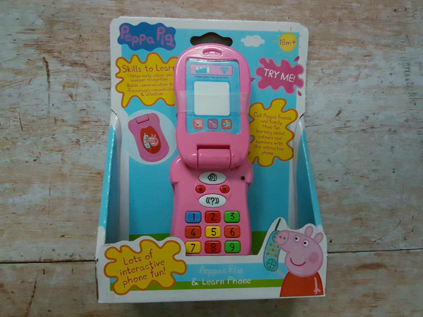 Peppa Pig toy phone