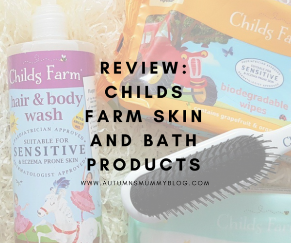 Review: Childs Farm Skin and Bath Products
