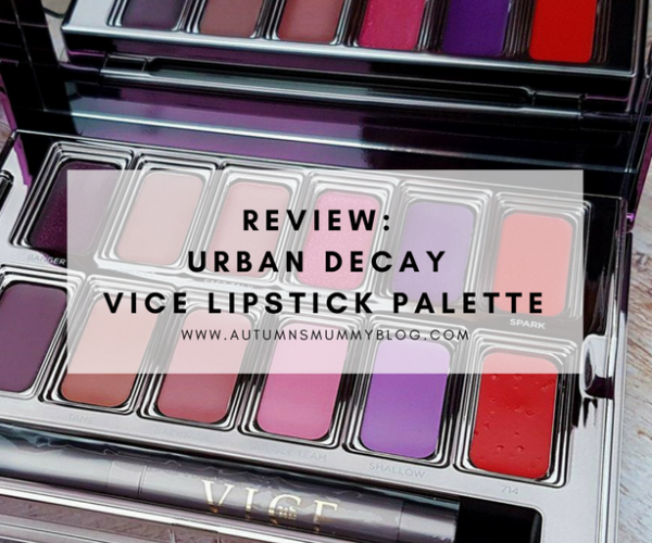 Review: Urban Decay Vice Lipstick Palette