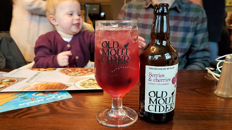 Berries & cherries Old Mout Cider at The Copperfield