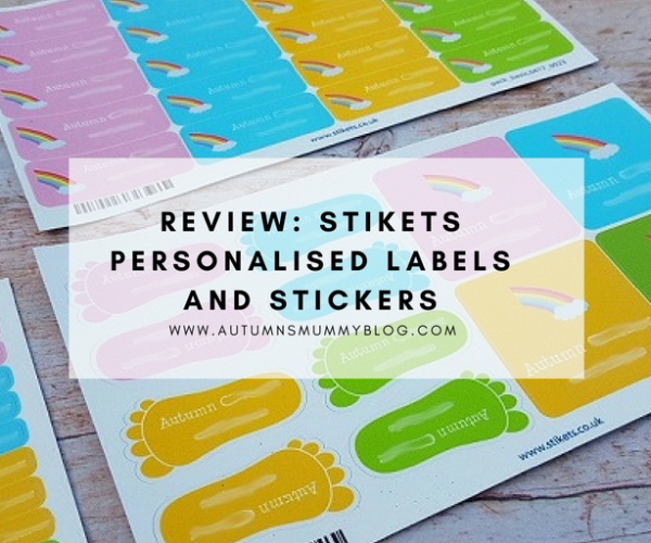 Review: Stikets personalised labels and stickers