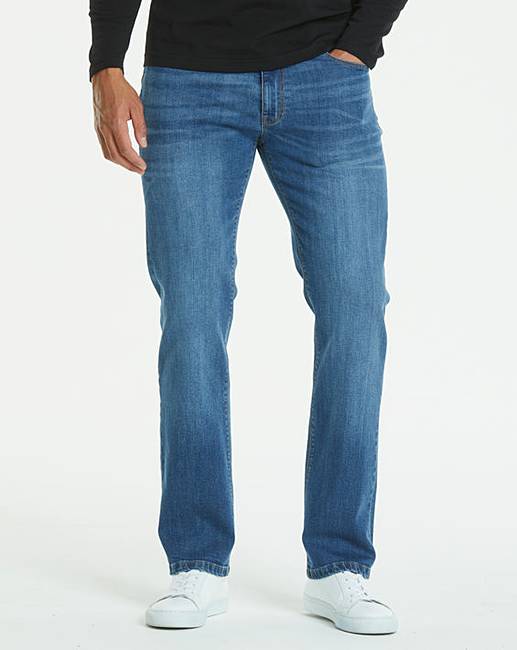 Straight Stonewash Jeans