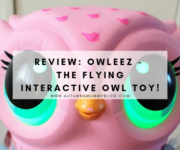 Review: Owleez – the flying interactive owl toy!