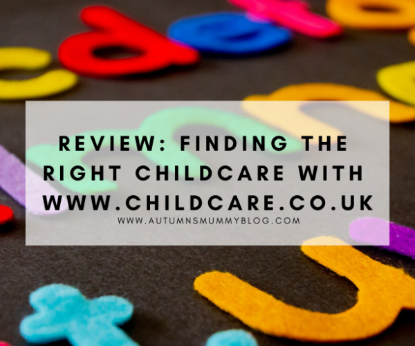 Review: Finding the right childcare with www.childcare.co.uk