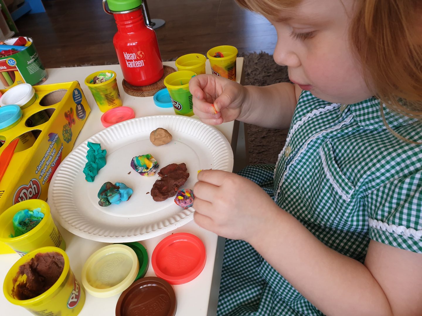 Play Doh birthday party food