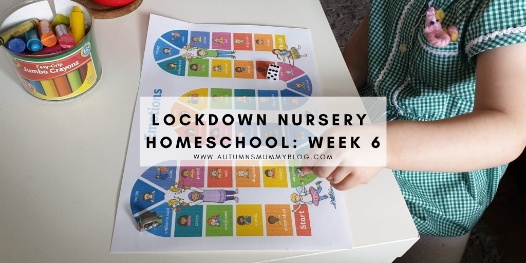 Lockdown Nursery Homeschool Week 6 Autumn's Mummy