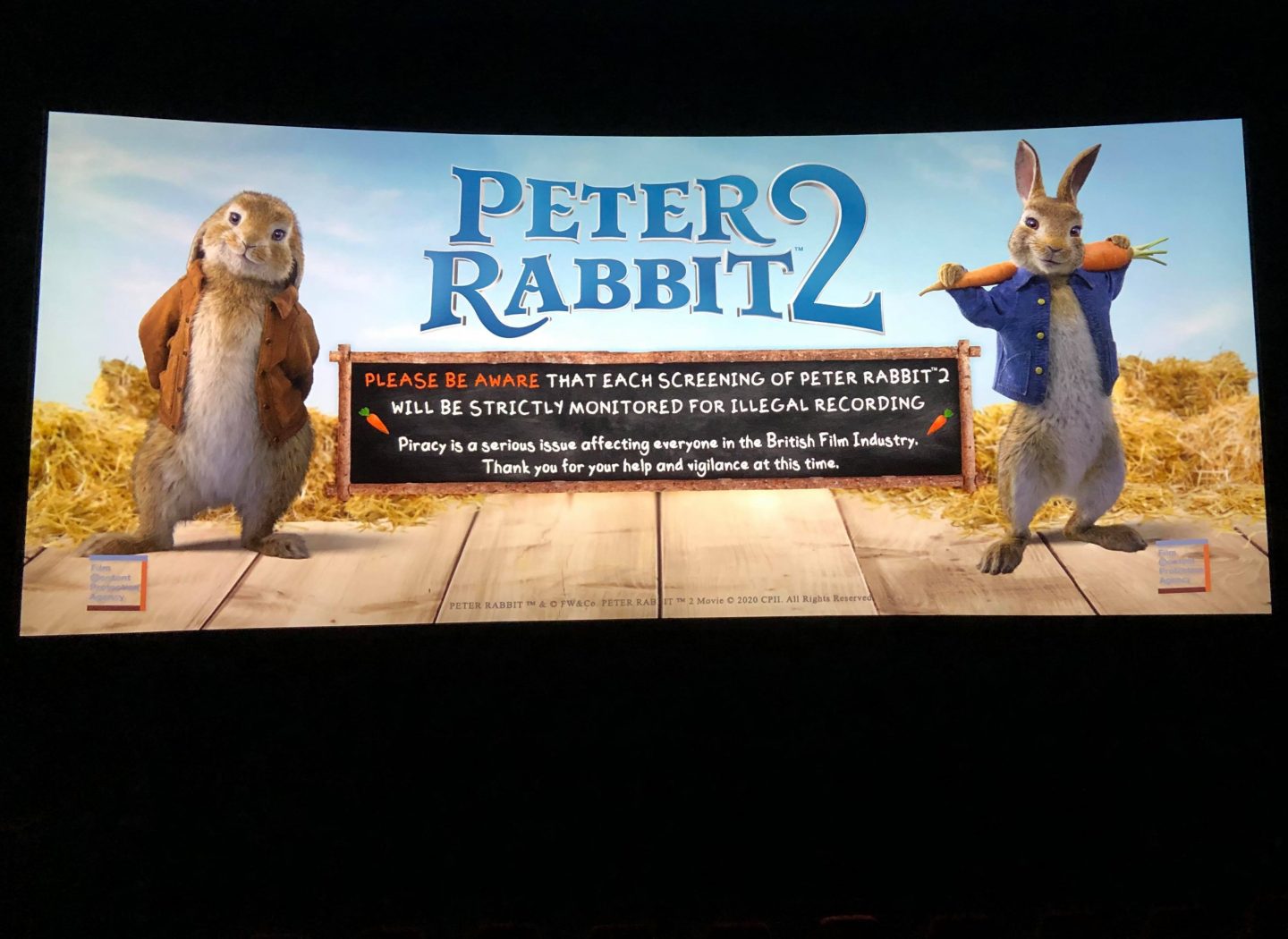 Peter Rabbit opening title