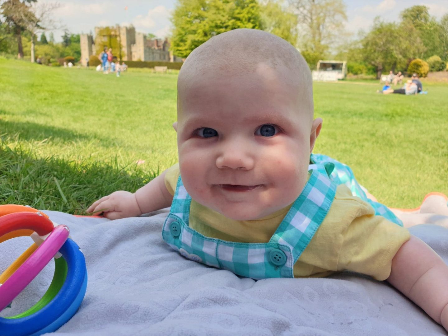 Baby at Hever Castle