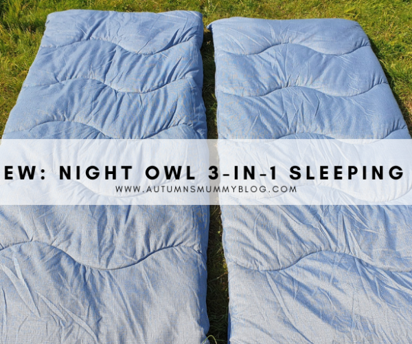 Review: Night Owl 3-in-1 Sleeping Bag