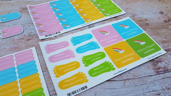 Stikets school labelling iron on stickers