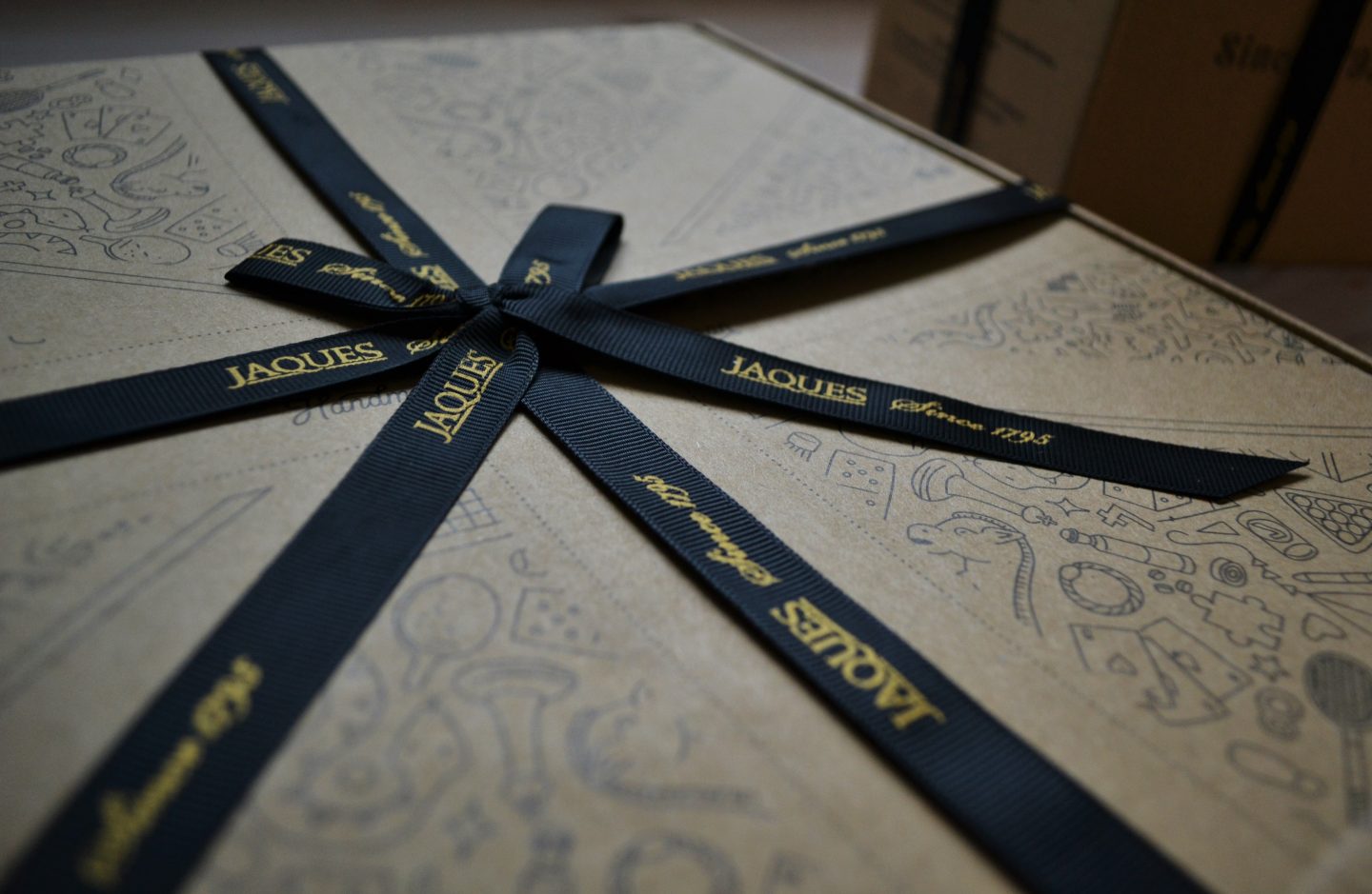 Jacques of London gift wrapping
