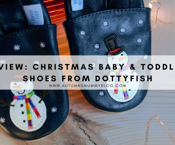 Review: Christmas baby & toddler shoes from Dottyfish