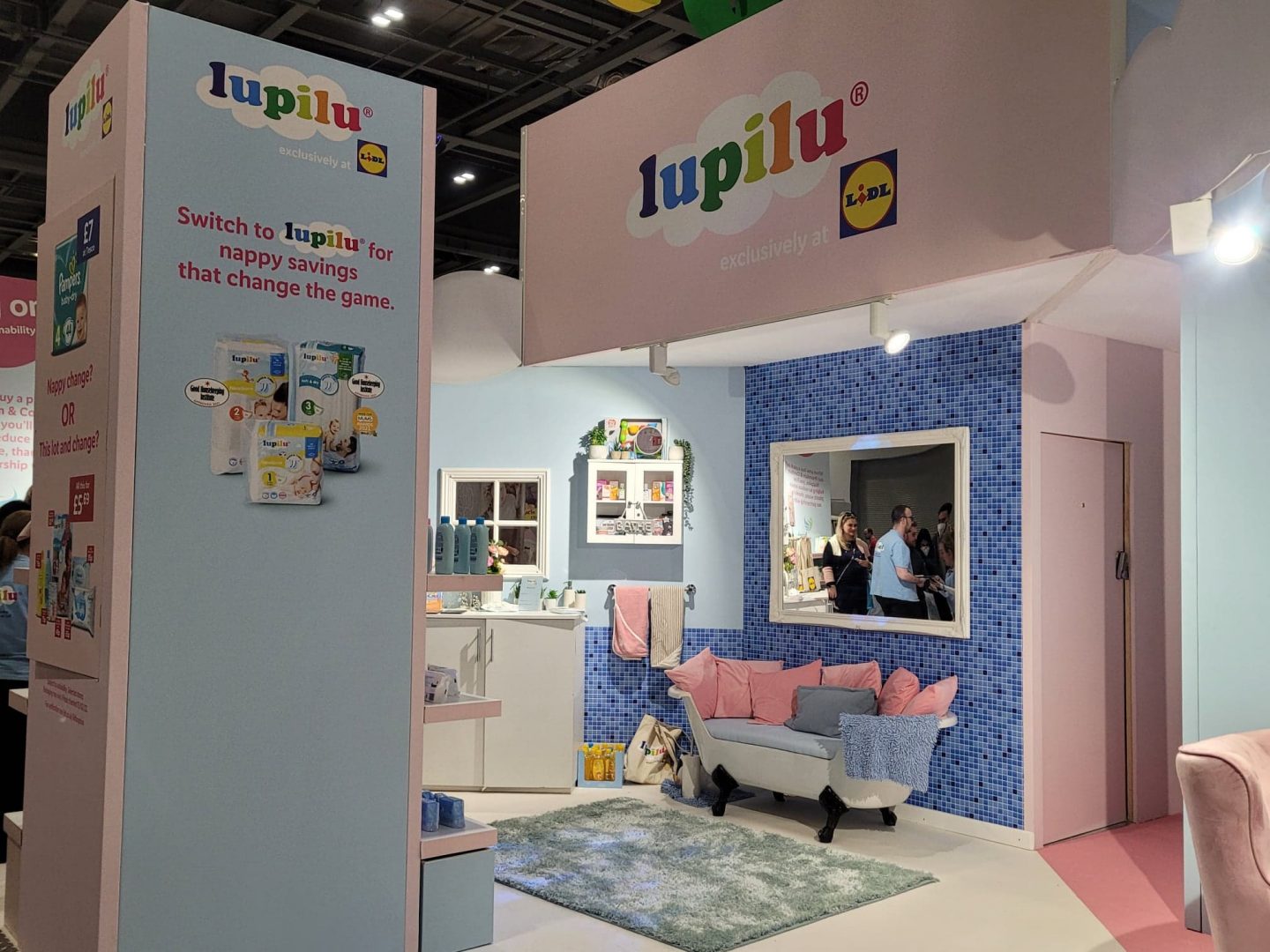 Lupilu by Lidl stand at The Baby Show