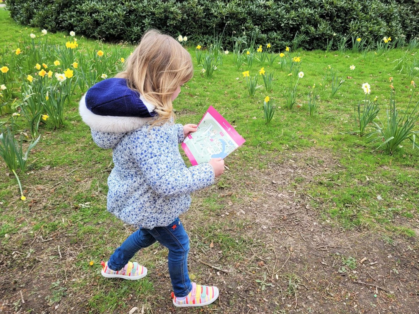 Hever Castle Easter trail map