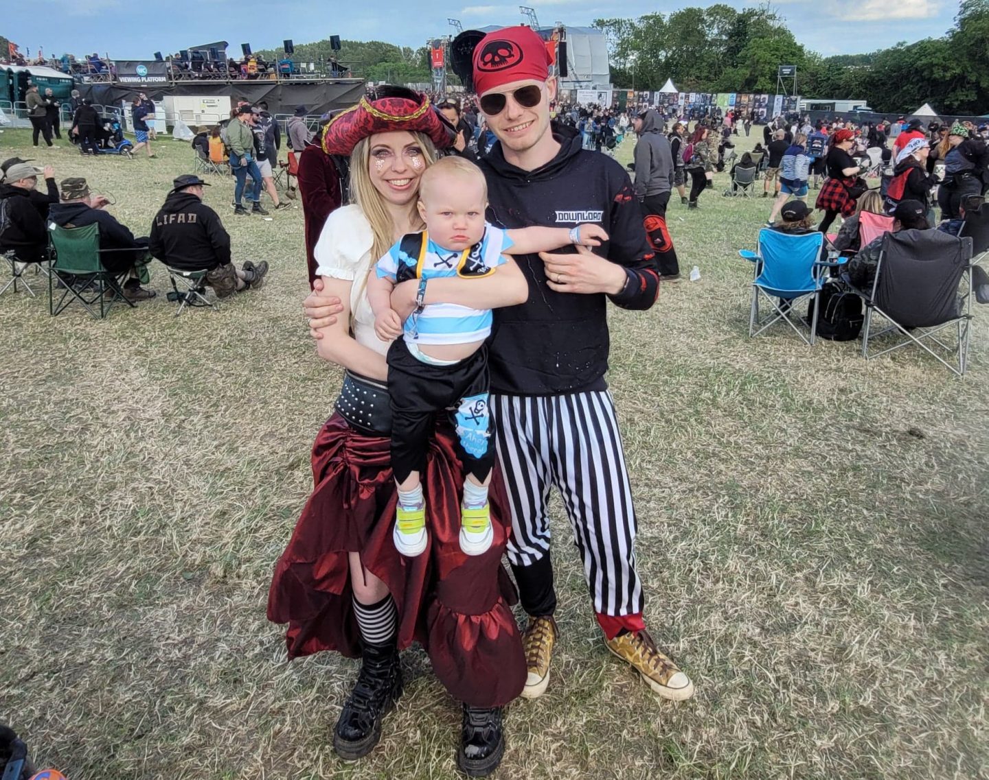 Pirate family at Download Festival 2022