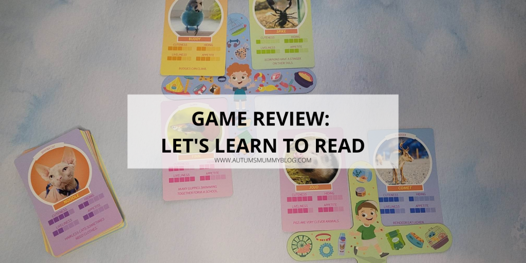 Game Review: Let’s Learn to Read