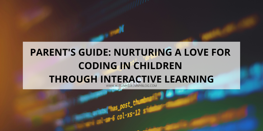 Parent’s Guide: Nurturing a Love for Coding in Children Through Interactive Learning