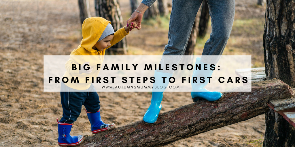 Big Family Milestones: From First Steps to First Cars